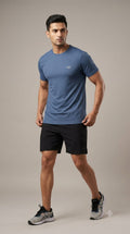 HALF SLEEVE ROUND NECK T-SHIRT FOR MEN